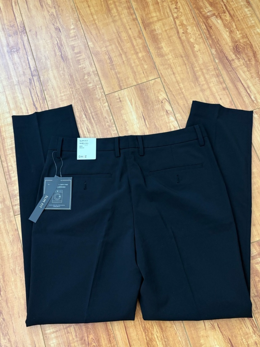 DAIZ Korean Classic Black Men's Dress Pants